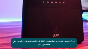 أحدث عروض المصرية للاتصالات 2025 للإنترنت والموبايل.. تعرف على التفاصيل الآن